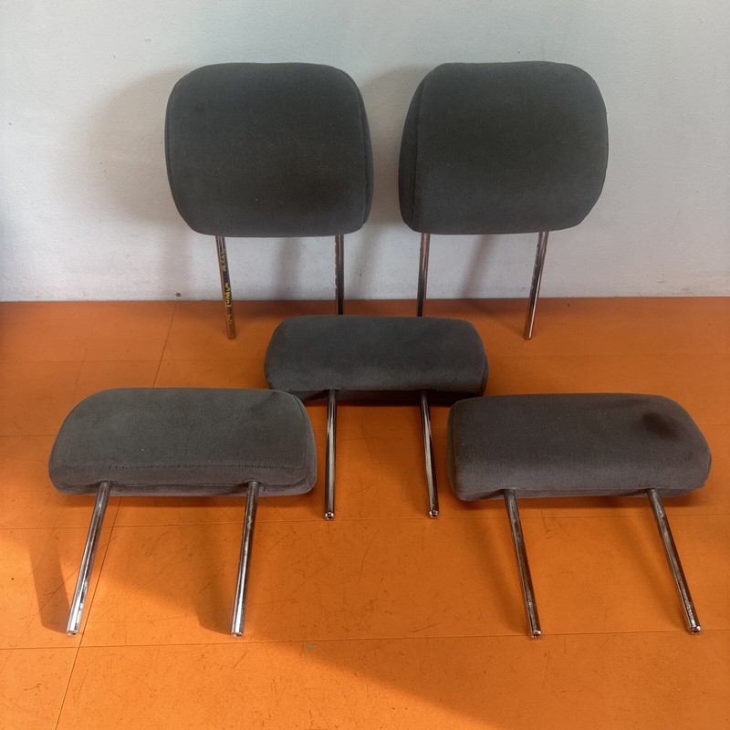 2000 - 2006 TOYOTA TUNDRA EXTENDED CAB SET OF HEADRESTS GRAY CLOTH OEM