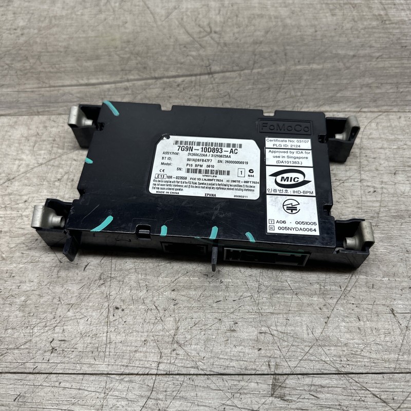 7G9N10D893AC I 2008 - 2012 Land Rover LR2 Bluetooth Control Module OE