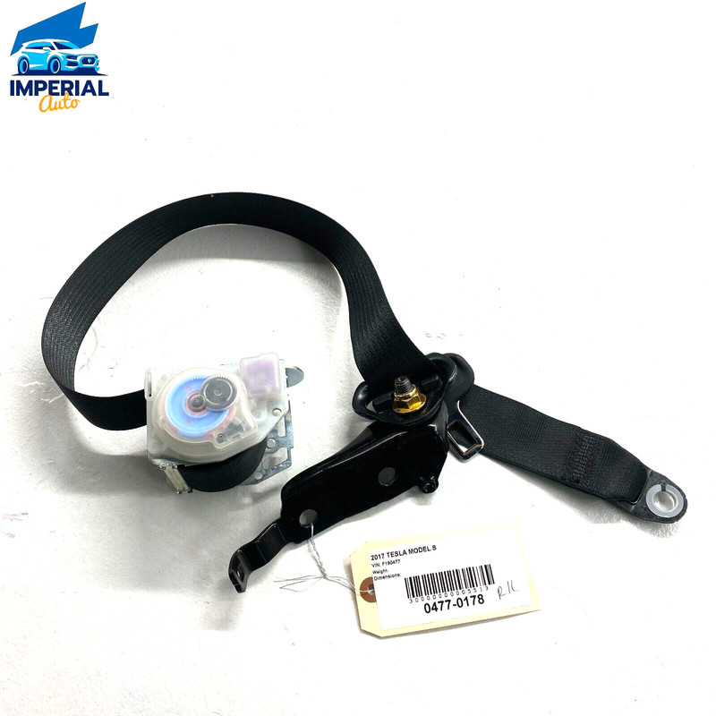 TESLA MODEL S 2017 - 2020 REAR RIGHT OR LEFT SIDE SEAT BELT RETRACTOR OEM
