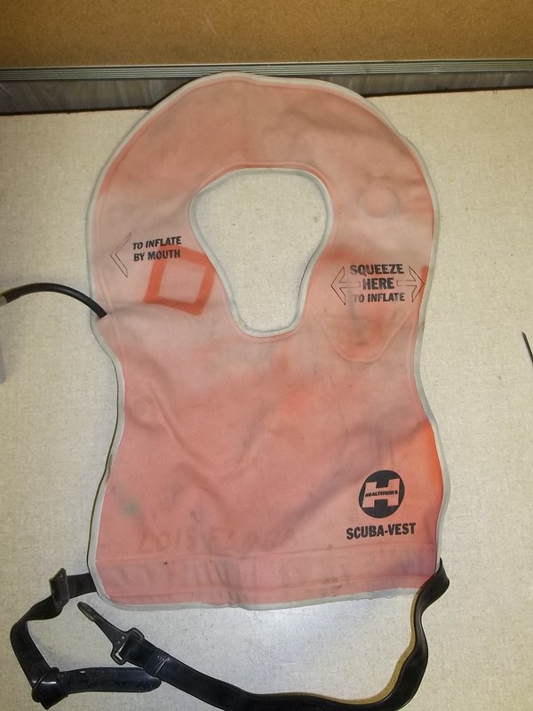 Healthways Scuba Vest, good condition *FREE SHIPPING*