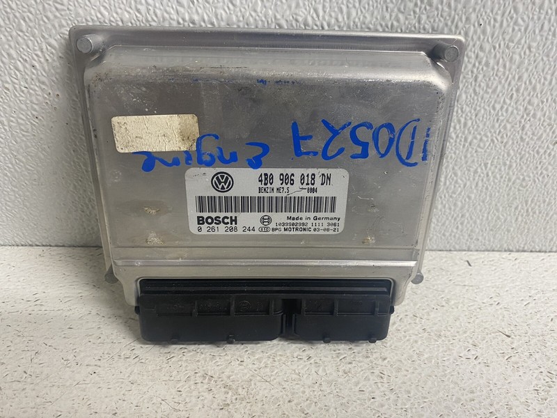 2004 VW Passat 1.8 Engine Computer Control Module Ecu Ecm Pcm 4B0 906 018 DN