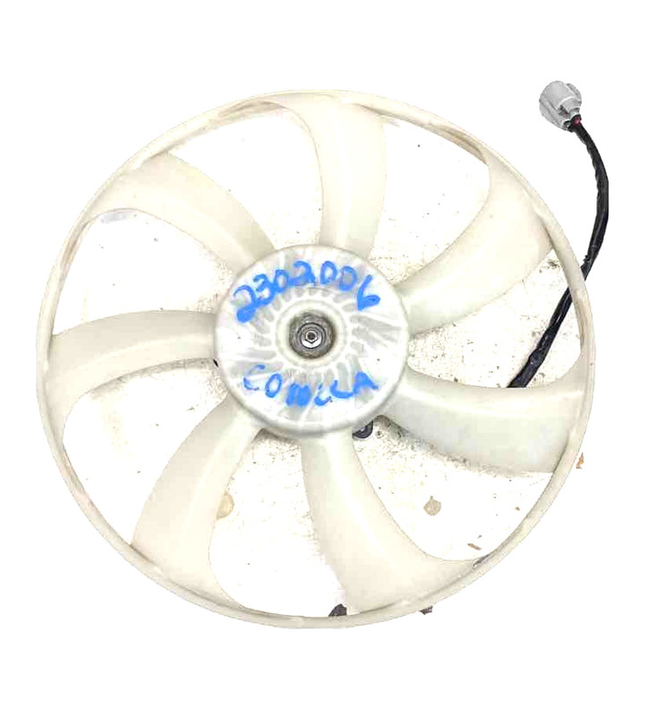 20 22 TOYOTA COROLLA SEDAN 1.8L ELECTRIC COOLING MOTOR WITH BLADE OEM 1636337130