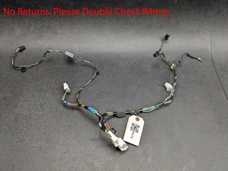 A/C Heater Blower Harness 24040-4BA0B 2019 Nissan Rogue 2017 2018 Check descript