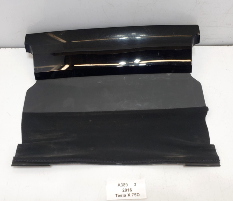 ✅ 2016-2020 OEM Tesla X Front Left Driver Side Seat Cover Trim Pad Gloss