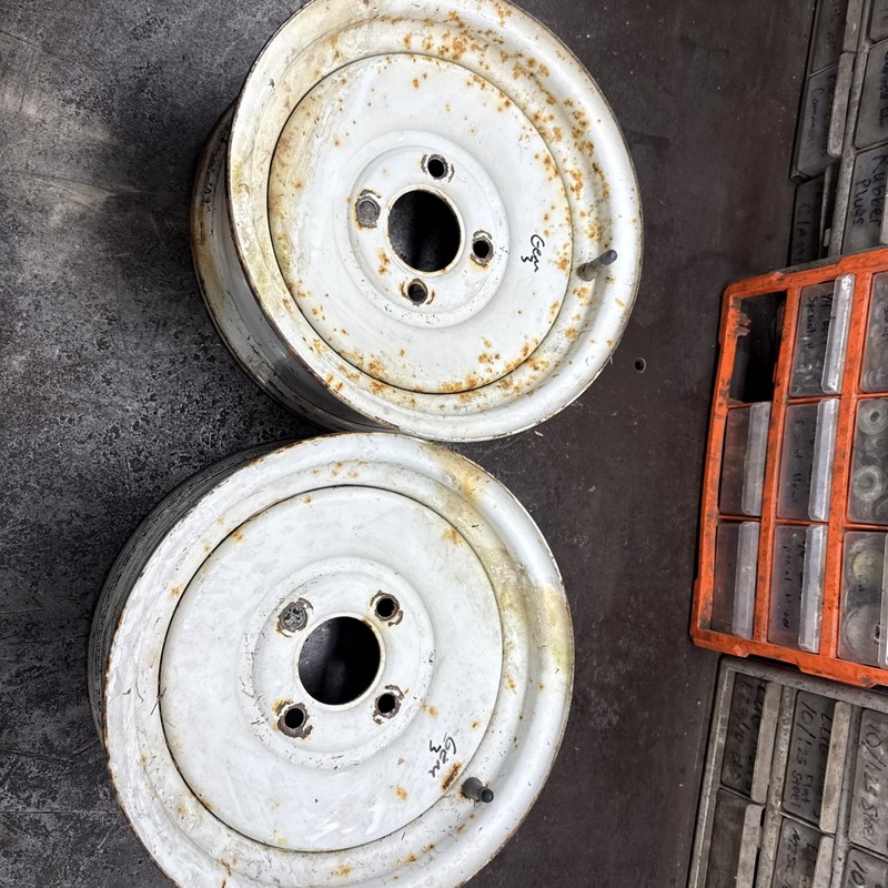 Polaris GEM Electric Golf Cart 12x4 rims wheels 2pk Good