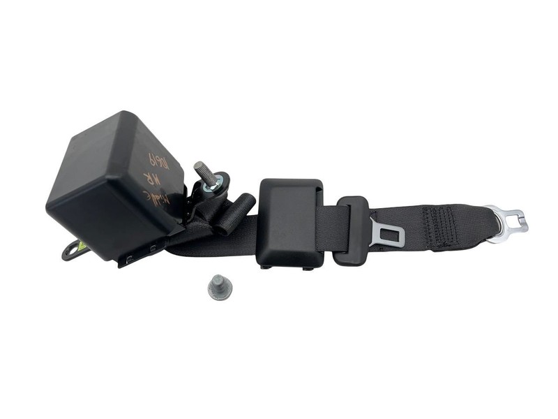 2019-2024 Chevrolet Malibu Middle Rear 2ND Raw Seat Belt Black