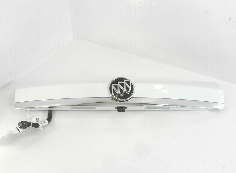 16 Buick Encore Rear Hatch Lift Gate Applique Finish Moulding Panel OEM White