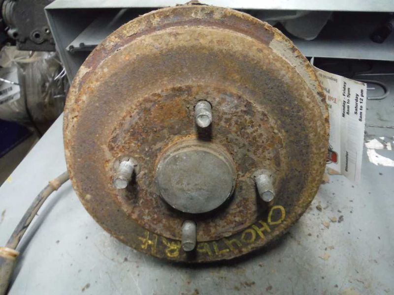 99 00 01 02 COUGAR R. REAR STUB AXLE DRUM BRAKES W/O ABS 59123