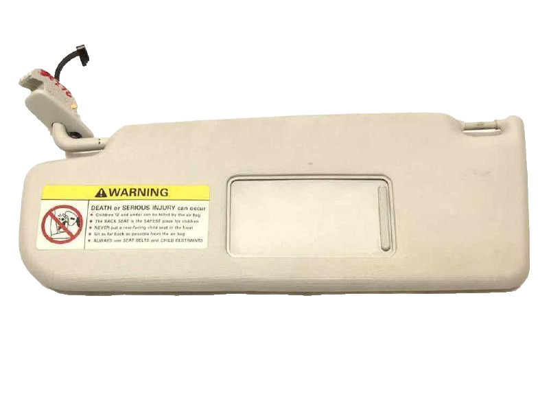 Volkswagen Passat LH Driver Side illumination Sun Visor Gray 2000 3B0857551S2F4