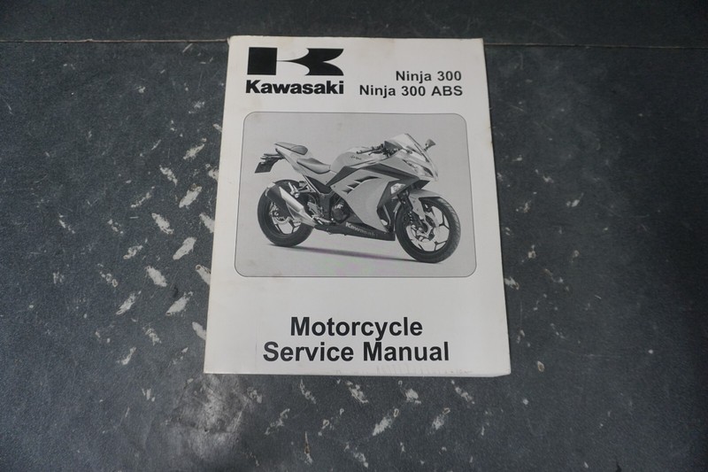 2013 Ninja 300 Ninja 300 ABS OEM Motorcycle Service Manual 99924-1466-31