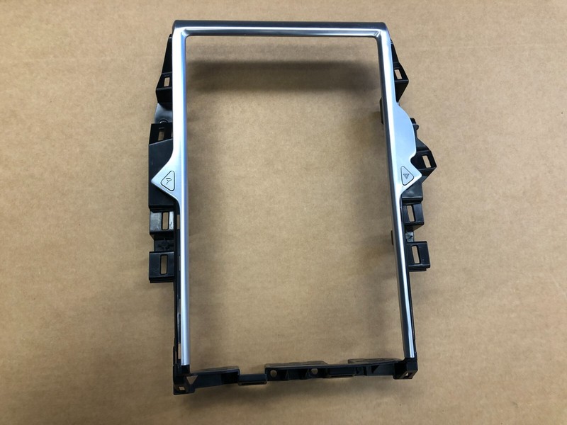 2012-2021 TESLA MODEL S MEDIA CONTROL SCREEN TRIM BEZEL HAZARD LIGHT SWITCH OEM
