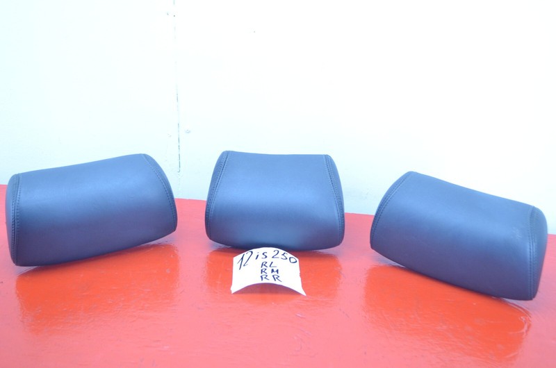 06-13 LEXUS IS250 IS350 REAR LEFT / RIGHT / MIDDLE HEADREST SET OEM
