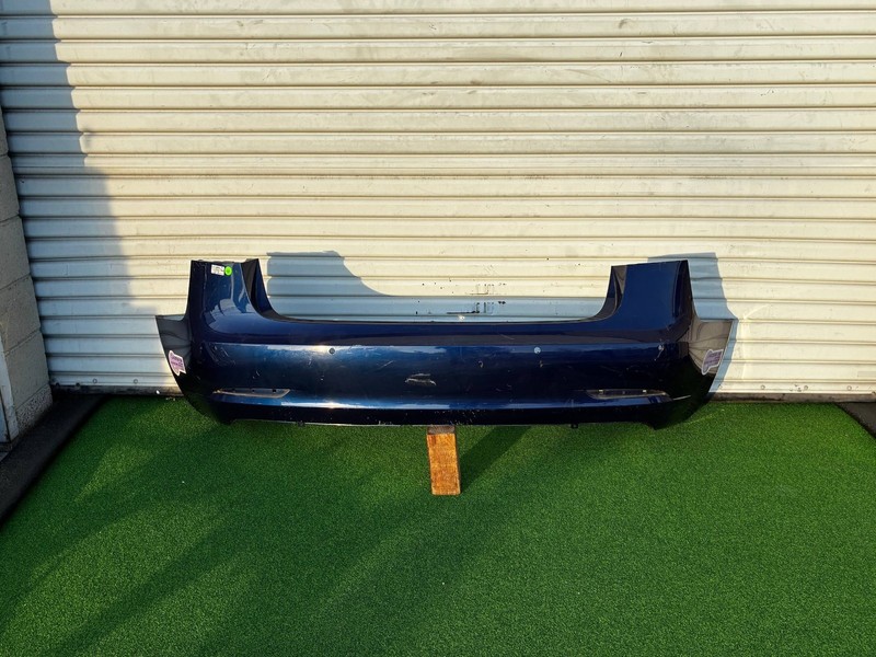 ✅ 17-23 Tesla Model 3 Rear Bumper Cover Blue w/ Sensor Holes OEMw/scratches