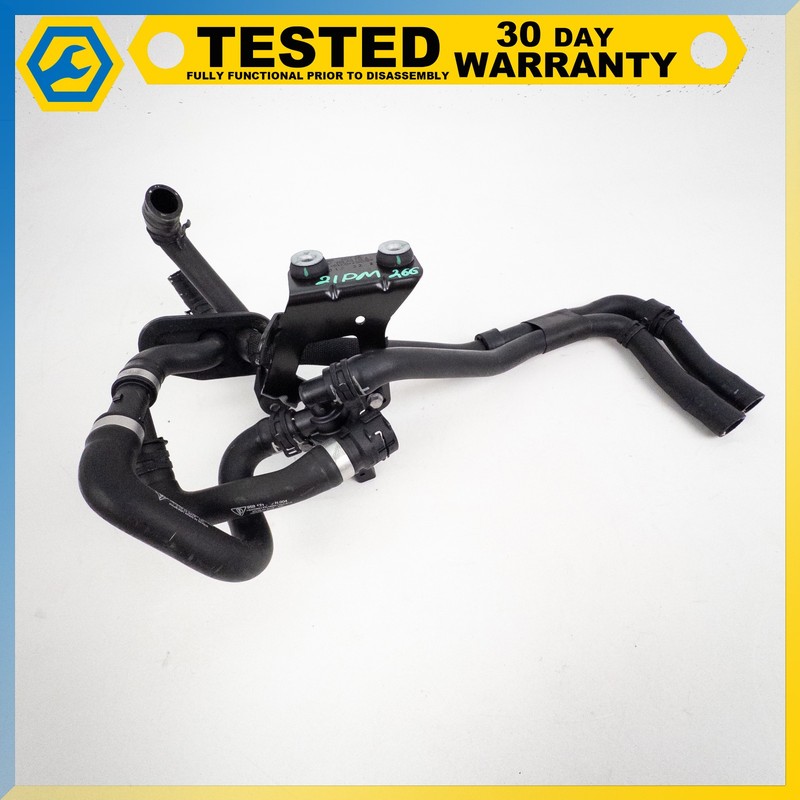 19-24 PORSCHE MACAN HVAC AC HEATER COOLANT WATER HOSE TUBE PIPE W/ VALVE OEM