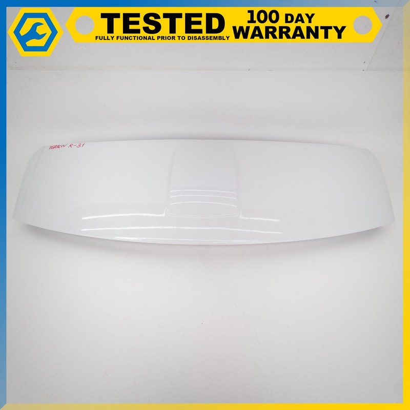14-17 RANGE ROVER SPORT L494 REAR TRUNK SPOILER WING WHITE W/ BRAKE LIGHT OEM