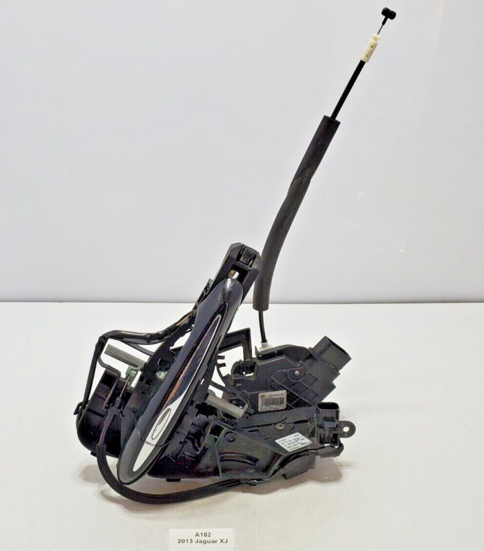 ✅ 10-19 OEM Jaguar XJ Rear Right Passenger Lock Latch Actuator W/ Handle Black