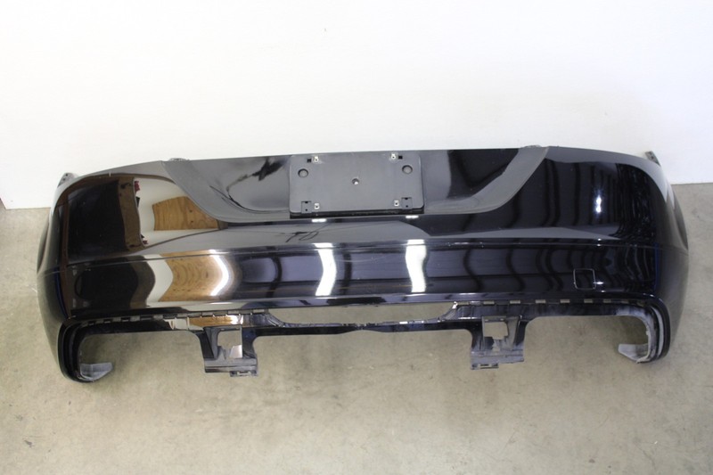 MK2 Audi TT TTS TTRS S-Line Rear Bumper Cover Panel Phantom Black Oem 2008-2015