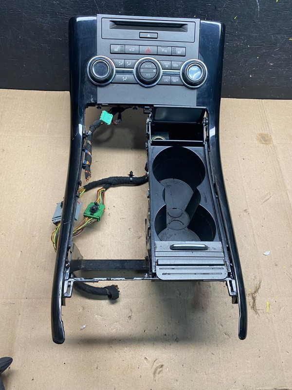 2010-2013 Range Rover Sport Center Console Cup Holder Climate Control R6421 DG