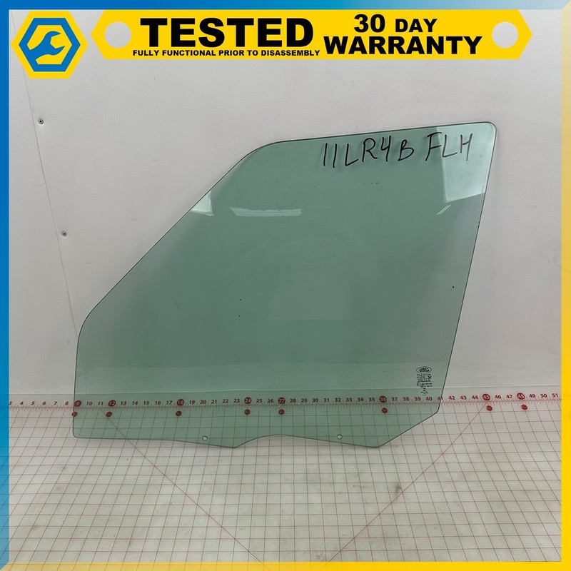 10-16 LAND ROVER L319 LR4 FRONT LEFT DRIVER SIDE DOOR WINDOW GLASS OEM