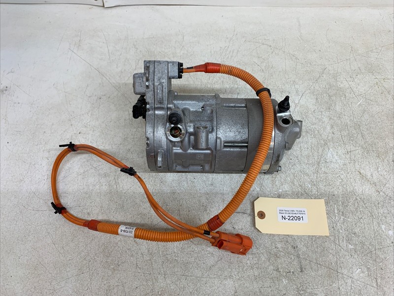 ⚡️17-23 Tesla 3 AC COMPRESSOR - ELECTRIC AIR CONDITIONING 1088198-00-P 22091 S2