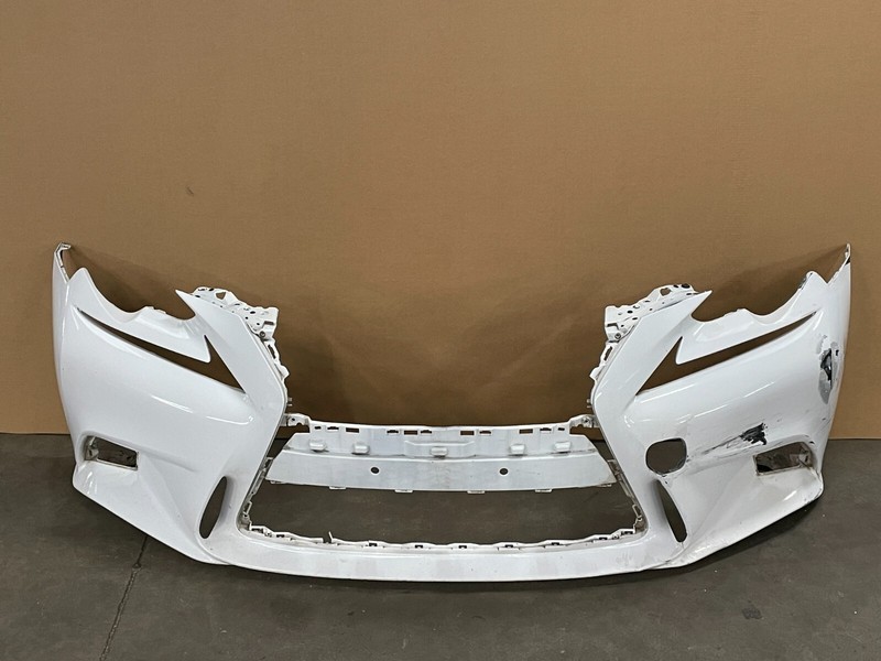 2014 2015 Lexus IS250 Front Lower Bumper Cover White F Sport 1511 OEM