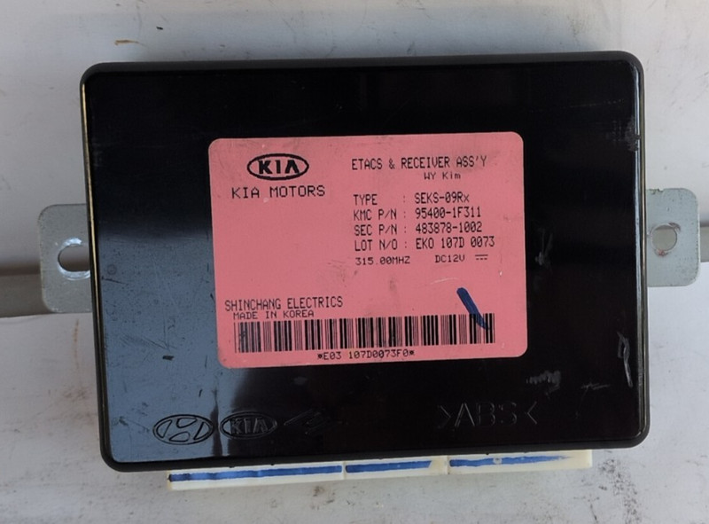 07 08 09 10 Kia Sportage 95410-1F301 ETACS Traction Control Assist Unit Module