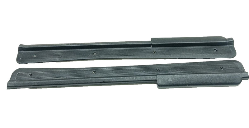 91-99 3000GT OEM Pair Set Scuff Kick Plates Door Jamb Sill Trim Gray Grey LH RH