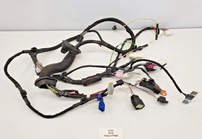 ✅ 16-20 OEM Tesla Model X Front Right Passenger Side Door Wiring Harness