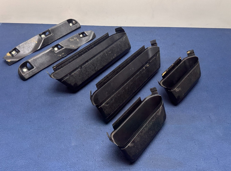 92-00 BMW E36 M3 Coupe Convertible Door Panel Pocket Storage Tray Mount OEM 100K