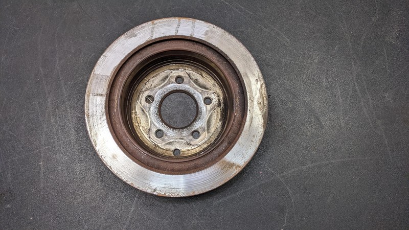 Rear Left or Right Brake Rotor Disc 2017 Nissan Pathfinder 43206-CK000 2013-2019