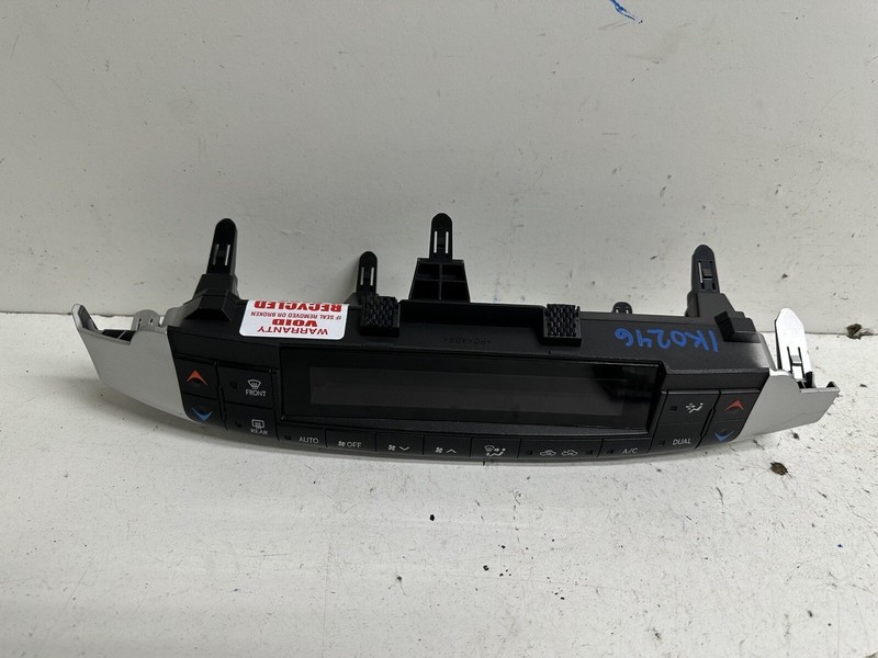 2011-2013 Lexus CT200 Heat A/C Temp Climate Control Switch Panel HVAC Oem