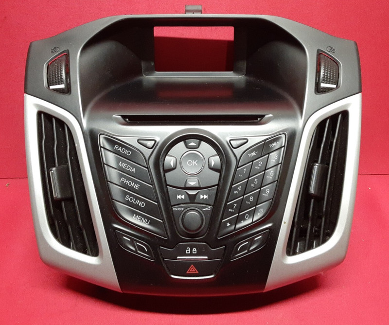 2012 - 2014 Ford Focus Dash Panel Display Radio Control & Bezel DM5T-18K811-LA