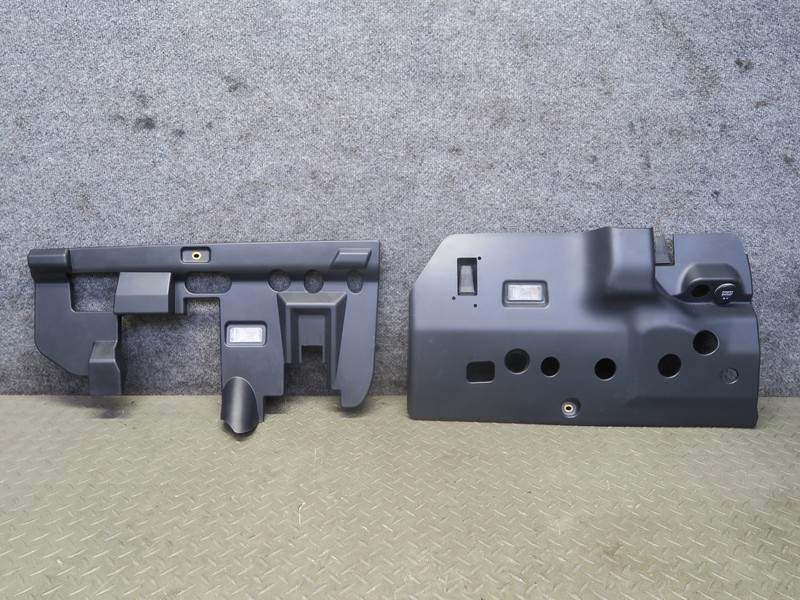 2011-2018 PORSCHE CAYENNE 958 UNDER DASH LEFT & RIGHT KNEE FOOTWELL COVER SET