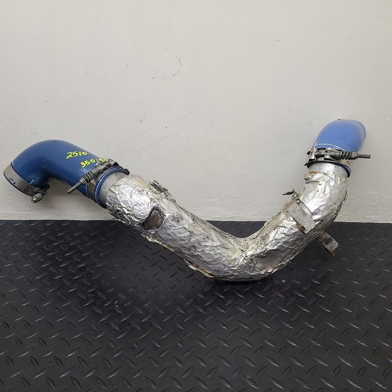 04-08 Ford E450SD 6.0L Left Driver Intercooler Air Inlet Tube OEM 4C2Z-6K775-DC
