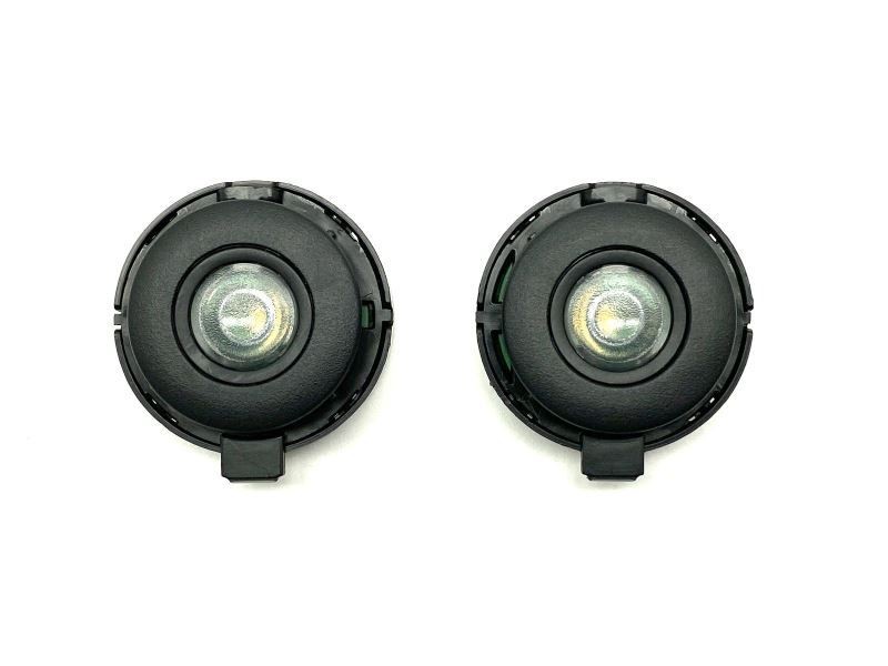 Rear Reading Light Lamp Set of 2 Black Fits 2015-2017 Chrysler 200 81459