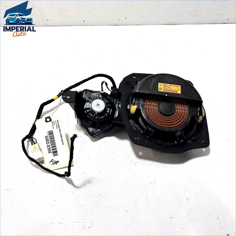 2007-2013 MERCEDES S550 FRONT RIGHT PASSENGER DOOR SPEAKER TWEETER SOUND OEM
