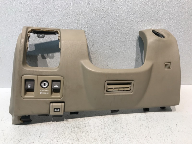 01-03 Lexus LS430 Left Lower Steering Column Dash Knee Panel Trim Beige LK04