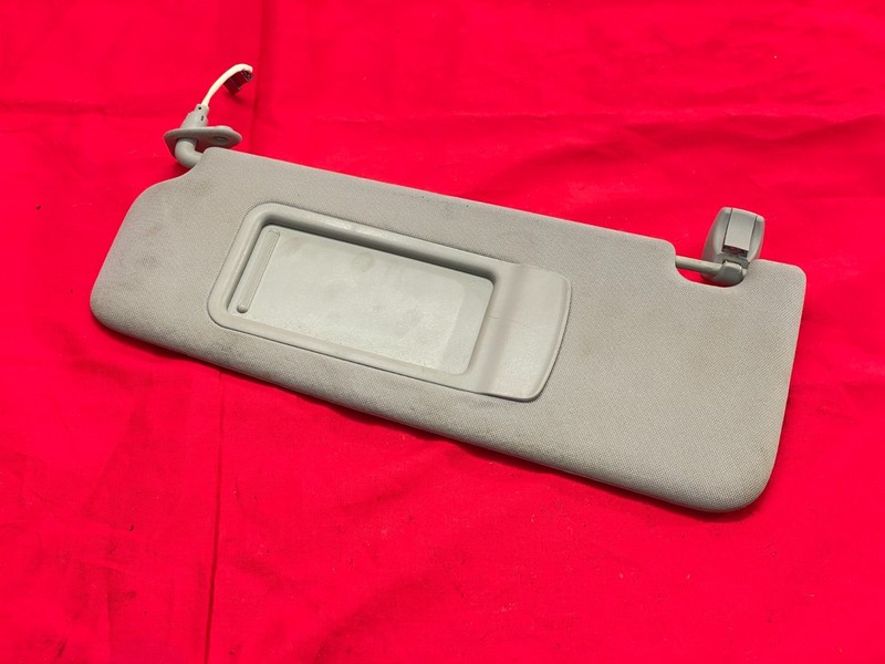 07-13 BMW E92 3 Series COUPE Left Driver Upper Sun Visor Shade Cover Gray OEM✅