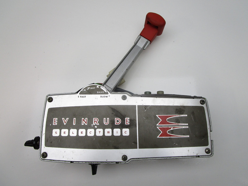 0278573 Evinrude Selectric Side Mount Throttle Shift Remote Control Box
