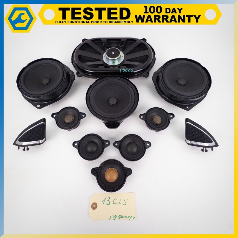 12-18 MERCEDES-BENZ CLS550 HARMAN/KARDON AUDIO TWEETER SPEAKER SOUND SET OEM