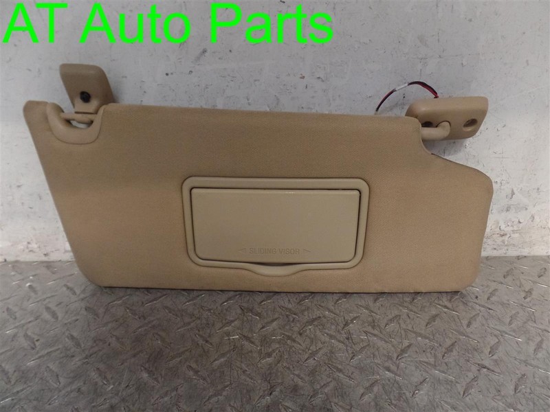 09 10 FORD F150 PASSENGER CLOTH SUN VISOR 9L3Z1504104CA