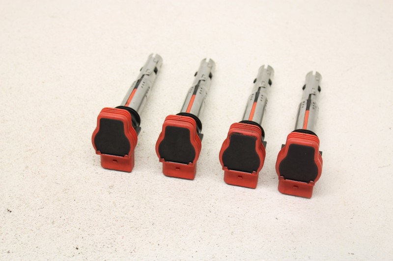 Audi VW 2.0T Red Top Ignition Coil Packs Coil Pack Set Coilpack 2006-2014