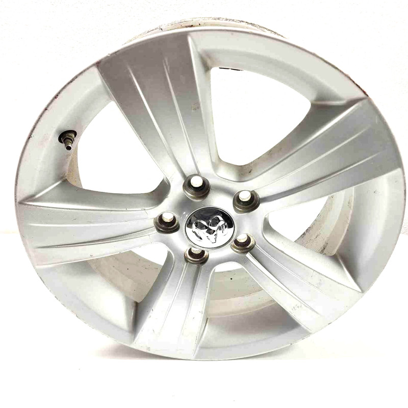 2012 Dodge Caliber 17" 5 Spoke Aluminum Wheel RIM Light Scratches 1LT46TRMAB