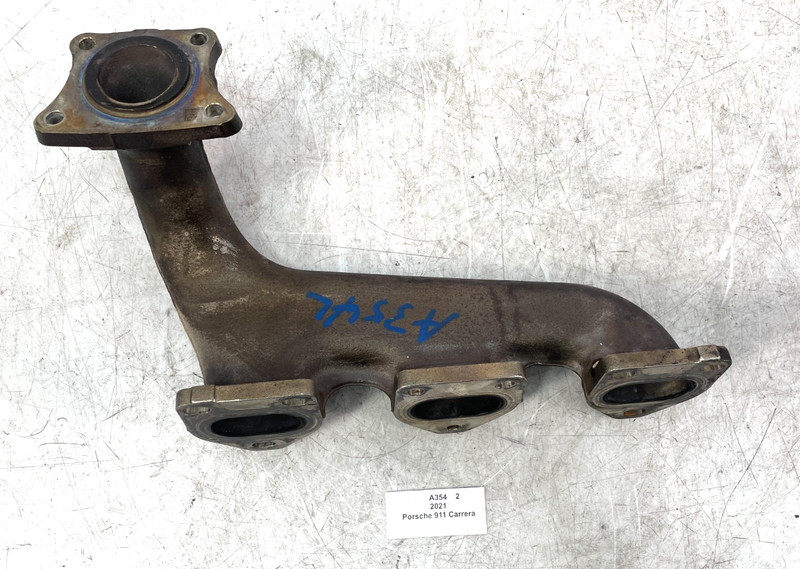 ✅ 20-24 OEM Porsche 911 Carrera 992 3.0L Left Driver Side Exhaust Manifold 23k