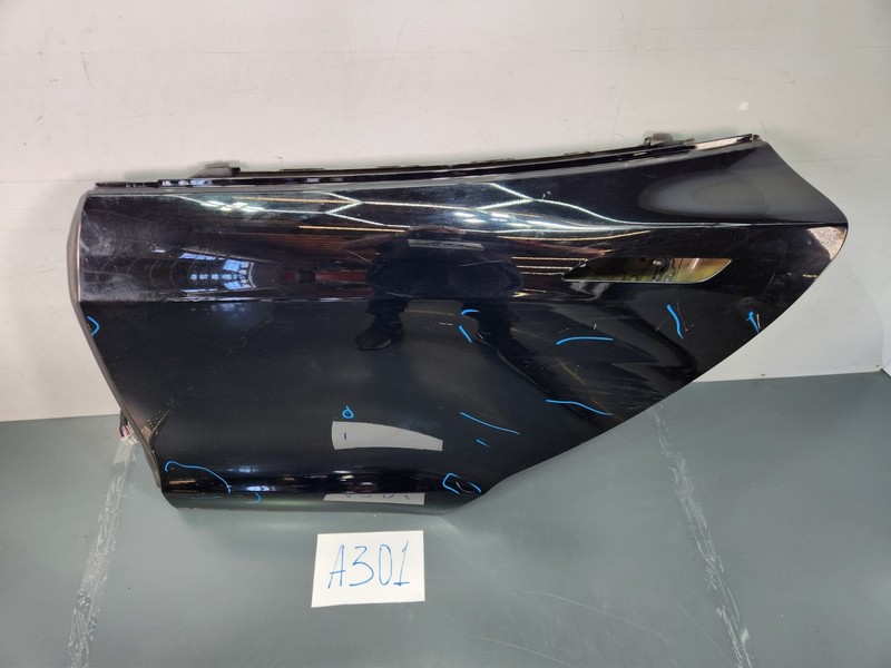✅16-20 OEM Tesla Model S Rear Left Driver Side Door Shell Panel Black PBSB NOTE*
