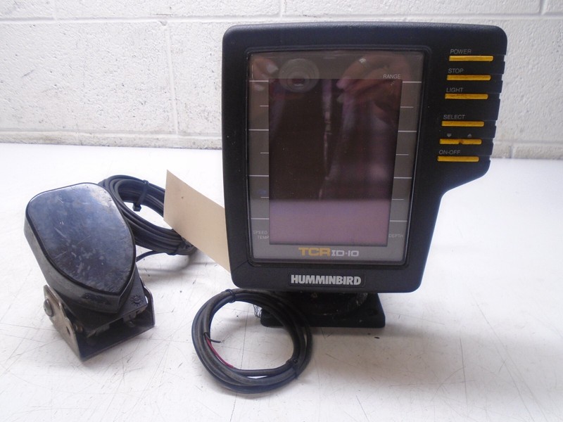 CC2 HUMMINBIRD TRC ID-10 FISHFINDER WITH TRANSDUCER TEMP SENSOR