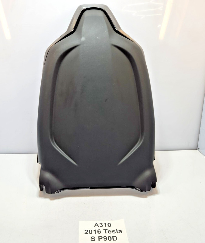 ✅12-16 OEM Tesla Model S Front Left Driver Side Seat Rear Cover Trim Panel NOTE*