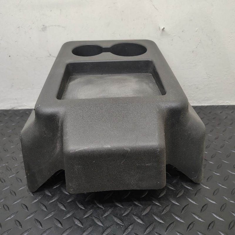 04-08 Nissan Titan Rear Console Cupholder Panel Gray OEM 96913-7S001