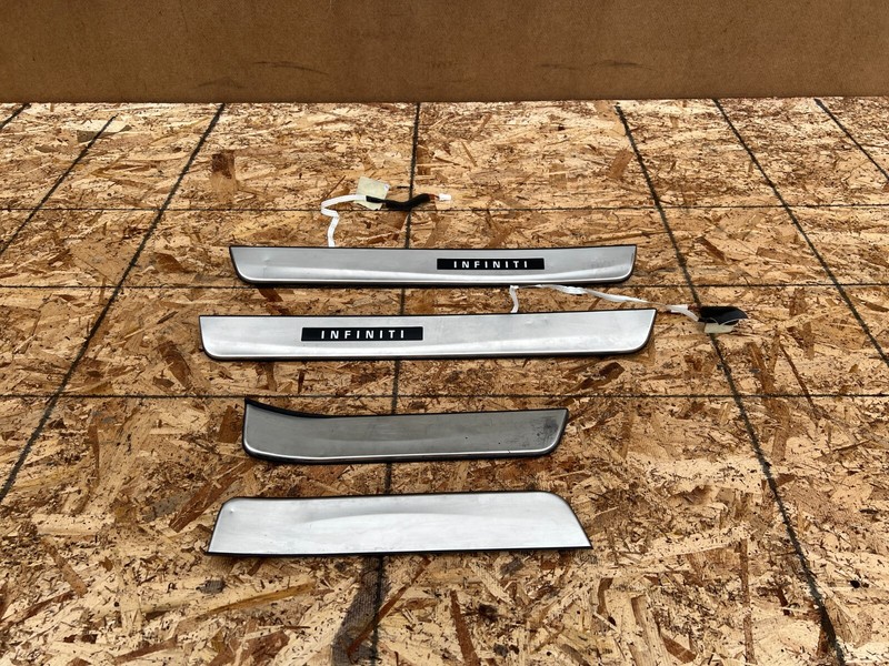 INFINITI Q50 2016-2023 OEM FRONT REAR LEFT RIGHT SCUFF PLATE DOOR SILL SILLS SET