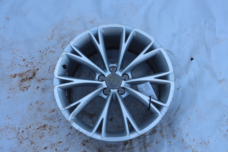 2012-2015 AUDI A7 WHEEL RIM R19 19X8.5 ET33 ALLOY ORIGINAL SILVER OEM
